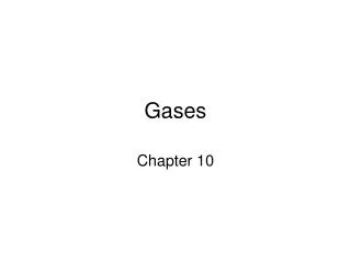 Gases