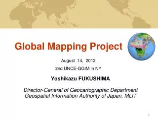 Global Mapping Project