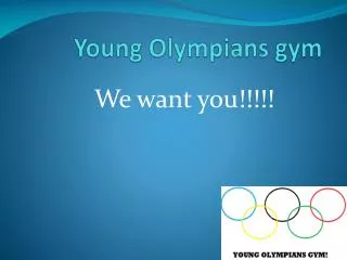 Young Olympians gym