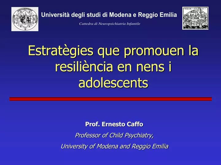 estrat gies que promouen la resili ncia en nens i adolescents