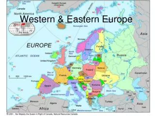 Western &amp; Eastern Europe