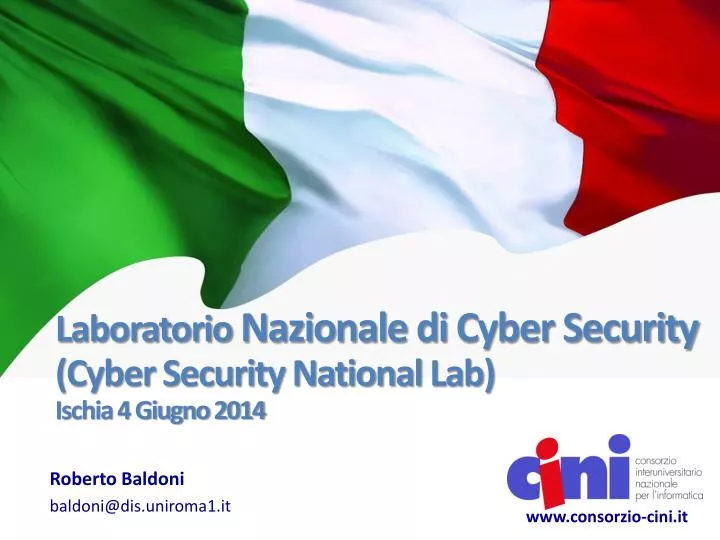 laboratorio nazionale di cyber security cyber security national lab ischia 4 giugno 2014