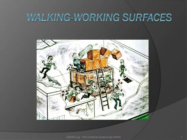 walking working surfaces