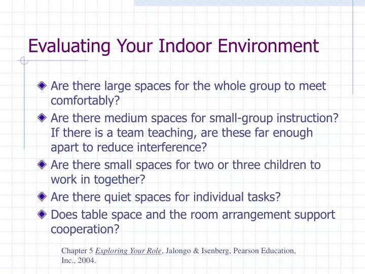 evaluating your indoor environment