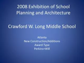 Crawford W. Long Middle School