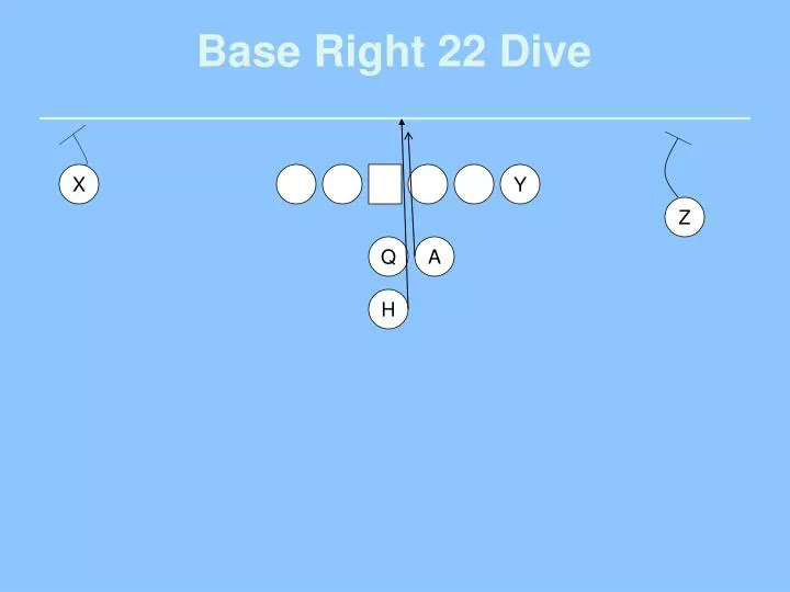 base right 22 dive