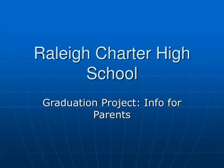 raleigh charter high school