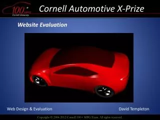 Cornell Automotive X-Prize