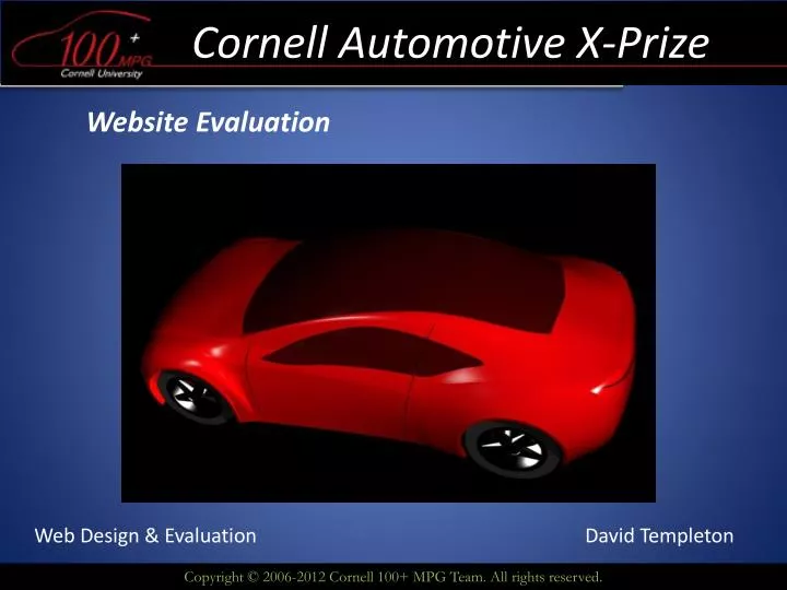 cornell automotive x prize