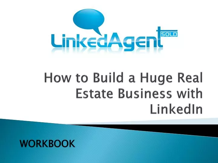 how to build a huge real estate business with linkedin
