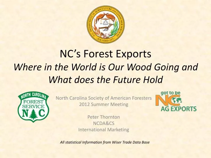 nc s forest exports where in the world is our wood going and what does the future hold