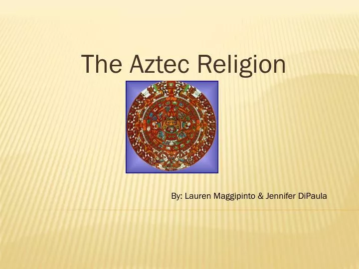 the aztec religion