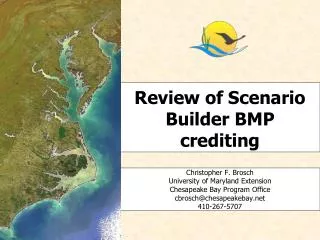 Review of Scenario Builder BMP crediting