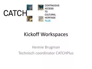 kickoff workspaces