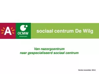 sociaal centrum De Wilg