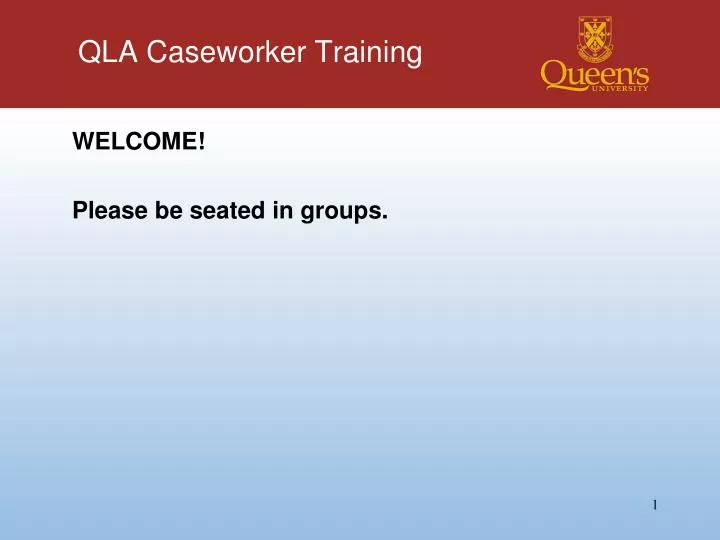 qla caseworker training