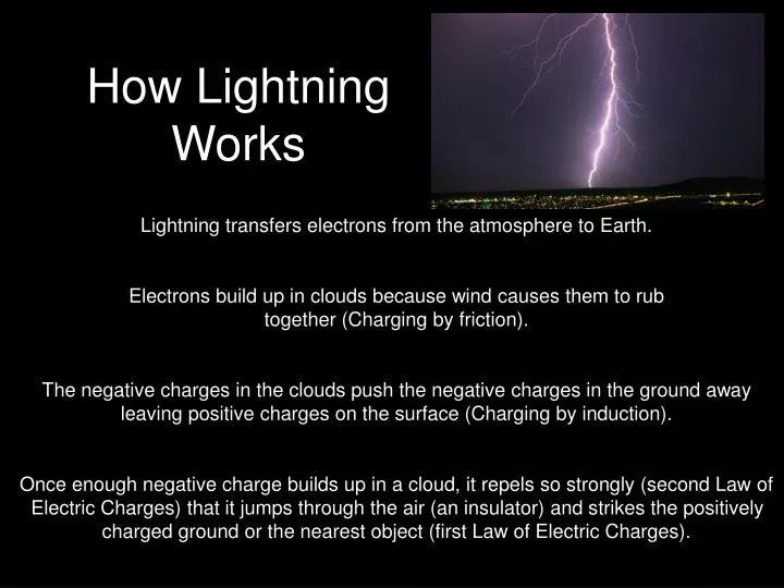 how lightning works