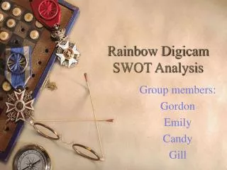 Rainbow Digicam SWOT Analysis