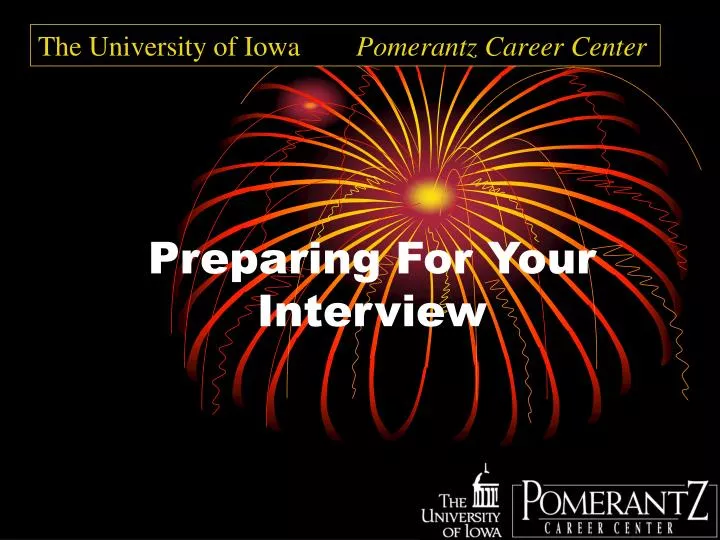 preparing for your interview