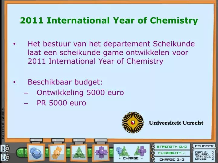 2011 international year of chemistry