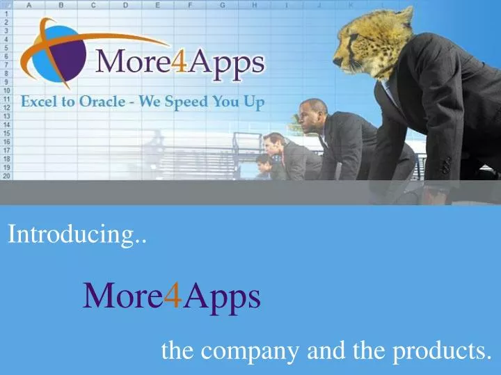 introducing more4apps