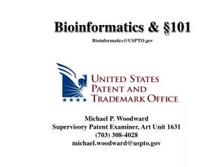 Michael P. Woodward Supervisory Patent Examiner, Art Unit 1631 (703) 308-4028