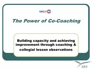 The Power of Co-Coaching