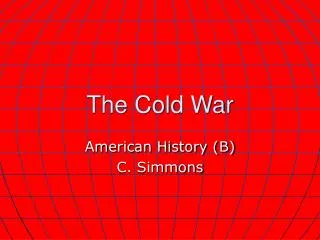 The Cold War