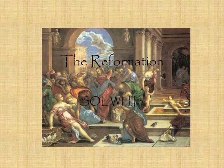 the reformation