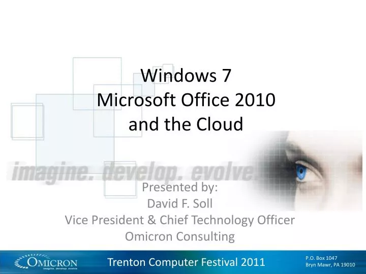 windows 7 microsoft office 2010 and the cloud