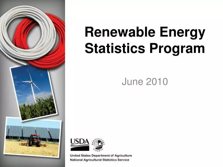 renewable energy statistics program