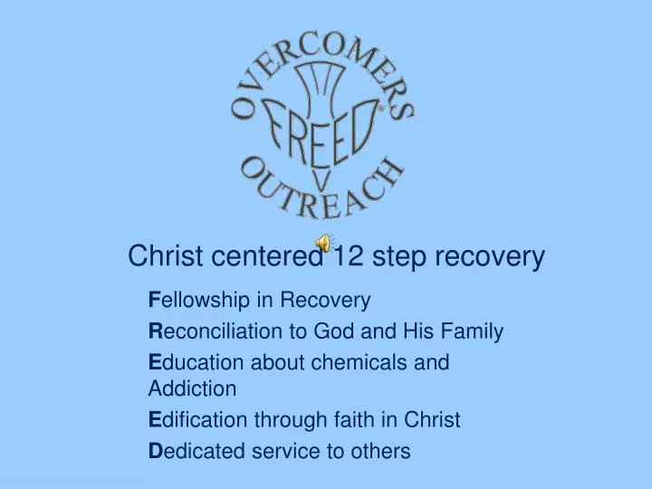 christ centered 12 step recovery