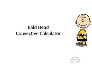Bald Head Convective Calculator