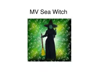 MV Sea Witch