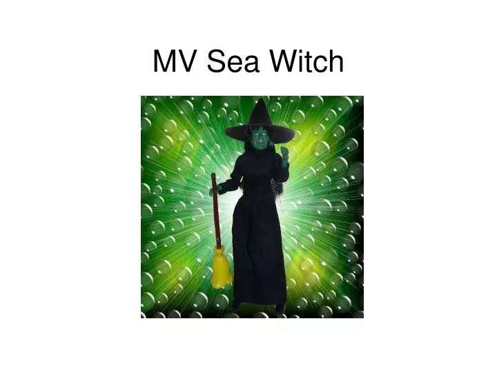 mv sea witch