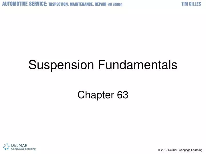 suspension fundamentals