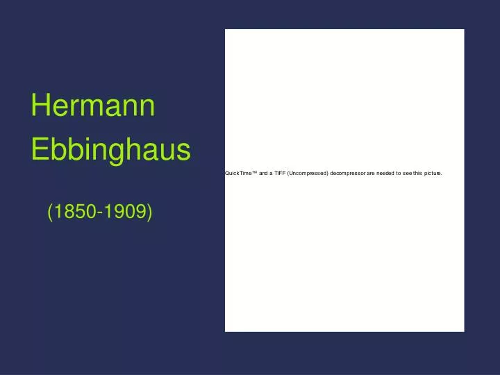 hermann ebbinghaus