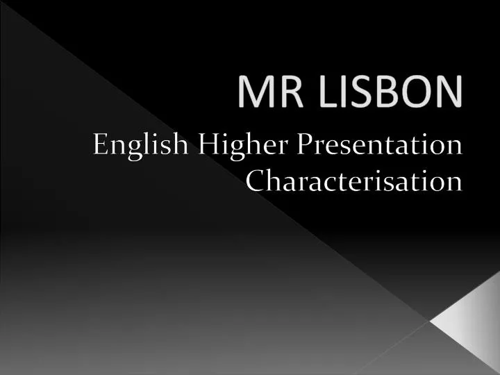 mr lisbon