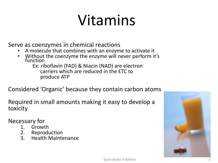 vitamins