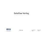 Dataflow Verilog - slide 1