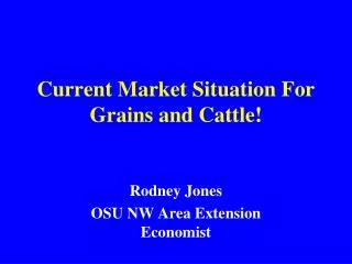 Current Market Situation For Grains and Cattle!
