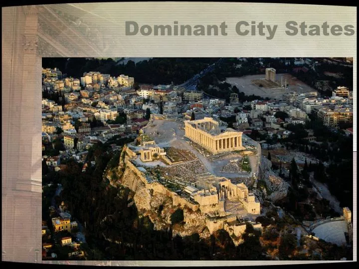 dominant city states