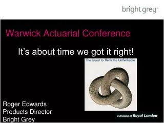 Warwick Actuarial Conference