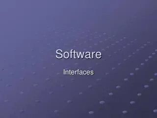 Software