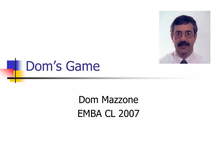 dom s game