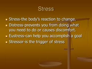 stress