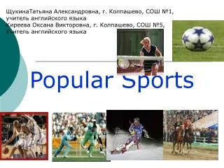 Popular Sports
