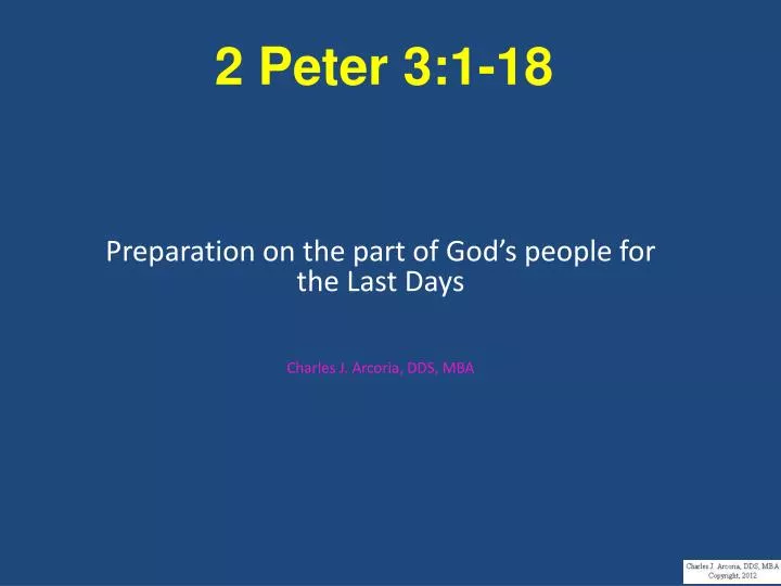 2 peter 3 1 18