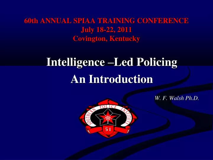 60th annual spiaa training conference july 18 22 2011 covington kentucky