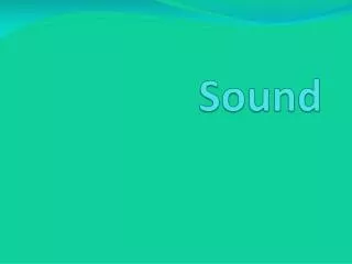 sound